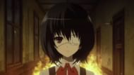Mei Misaki as seen in anime (Image via P.A. Works)